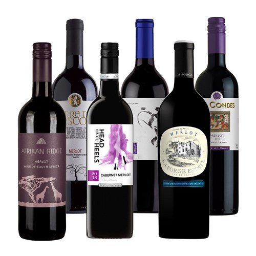The Merlot Wine Case of 6